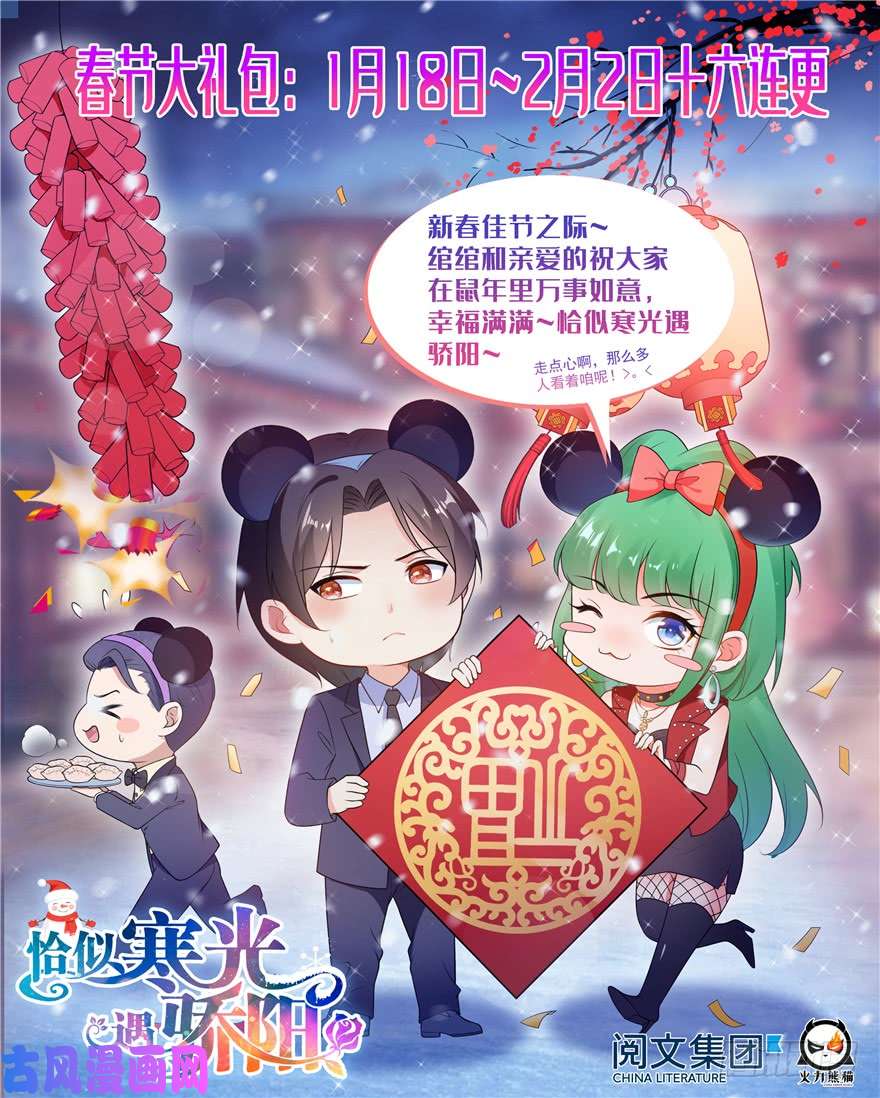 恰似寒光遇骄阳新年快乐