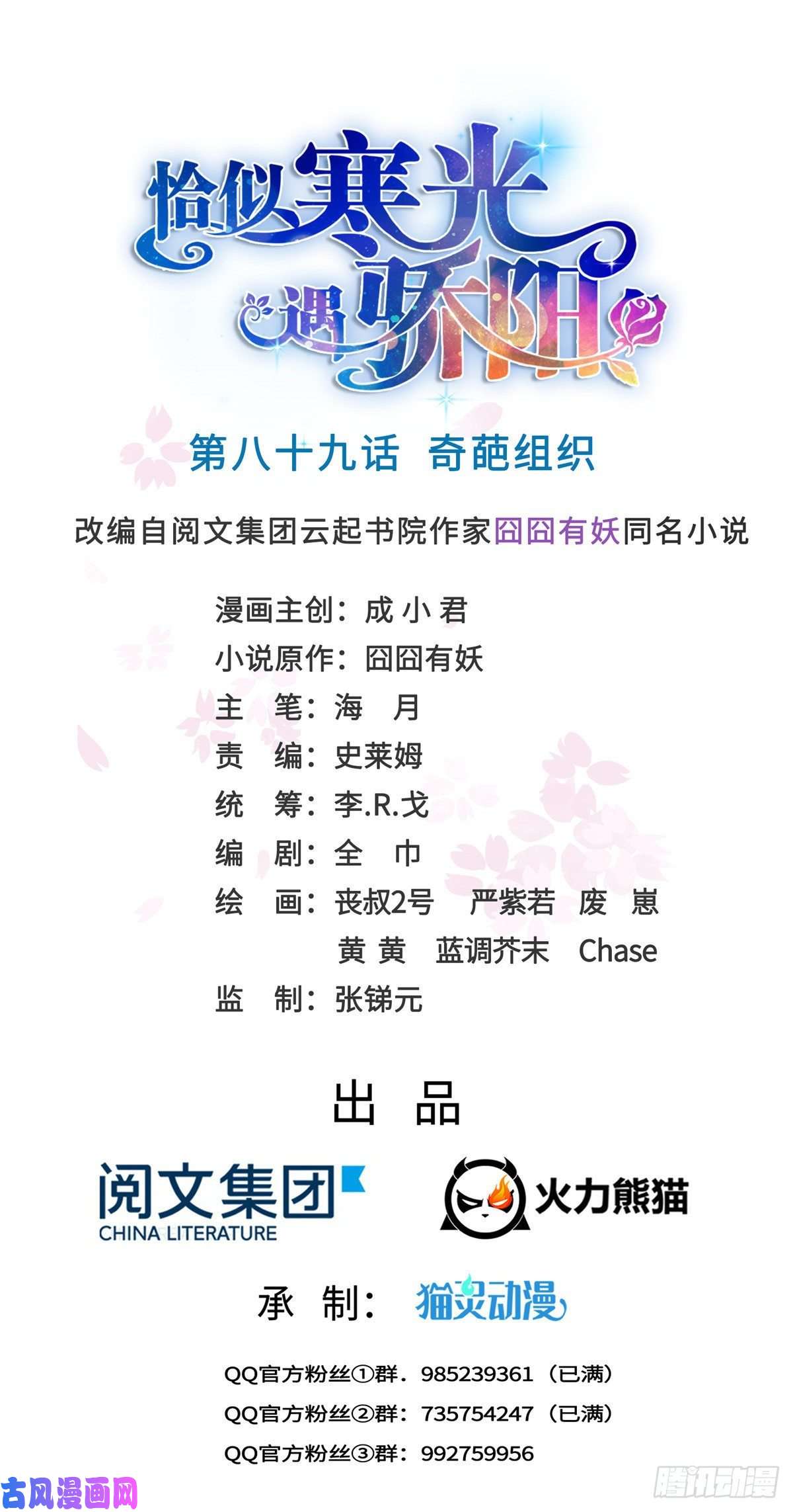 恰似寒光遇骄阳第八十九话 奇葩组织