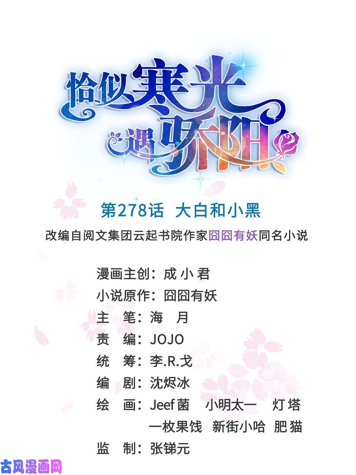 恰似寒光遇骄阳第278话 大白和小黑