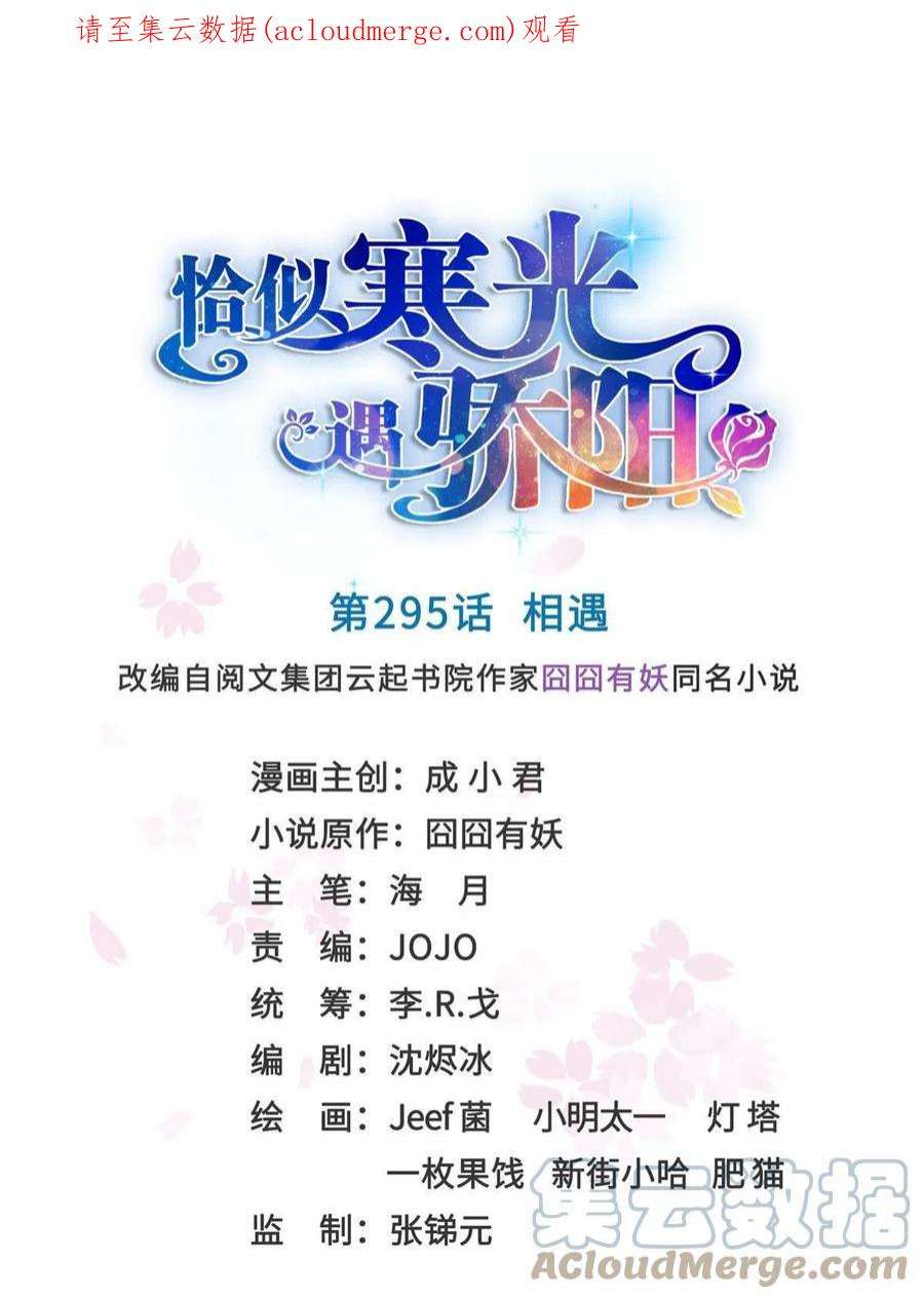 恰似寒光遇骄阳295话 相遇