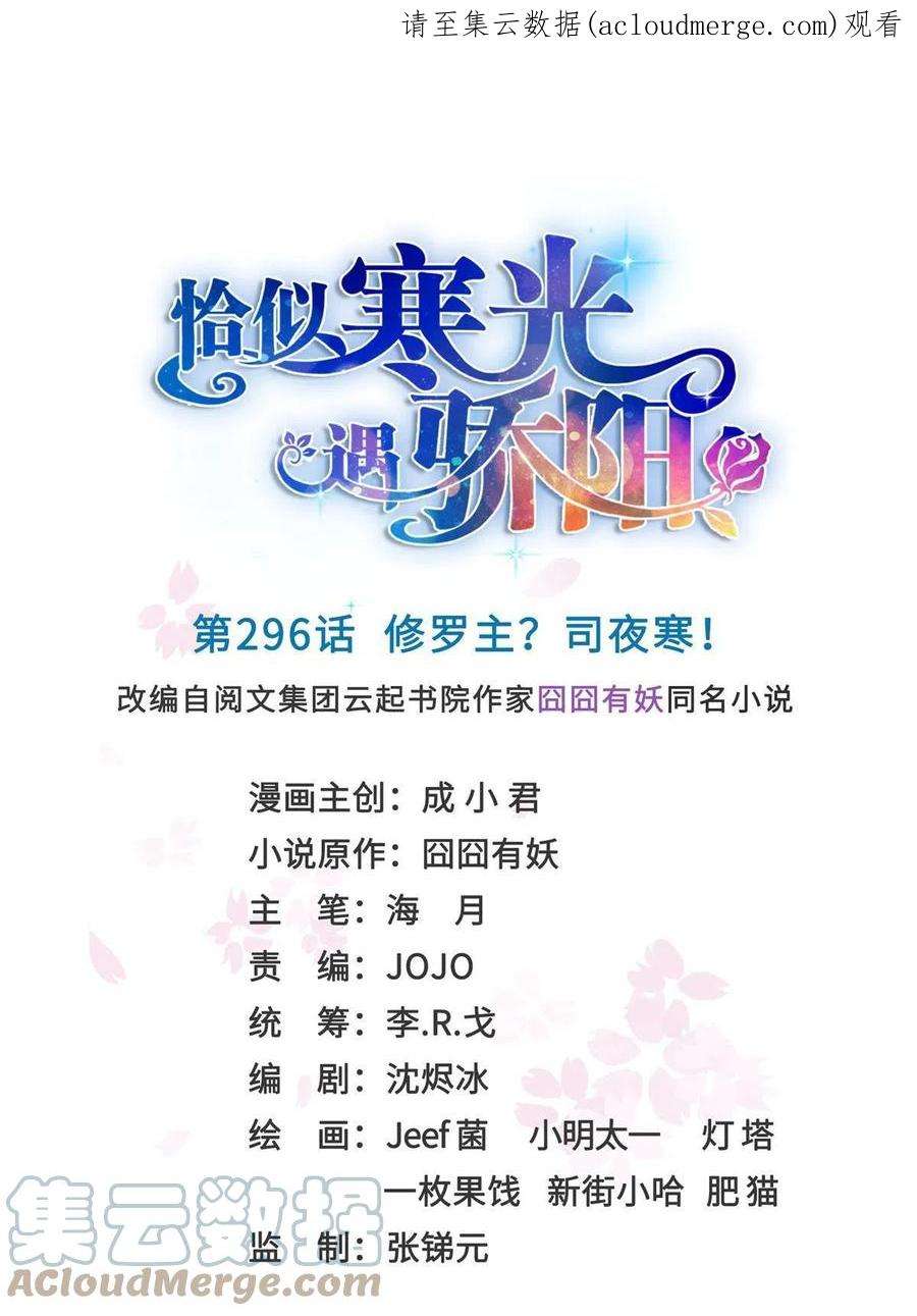 恰似寒光遇骄阳296话 修罗主？司夜寒！