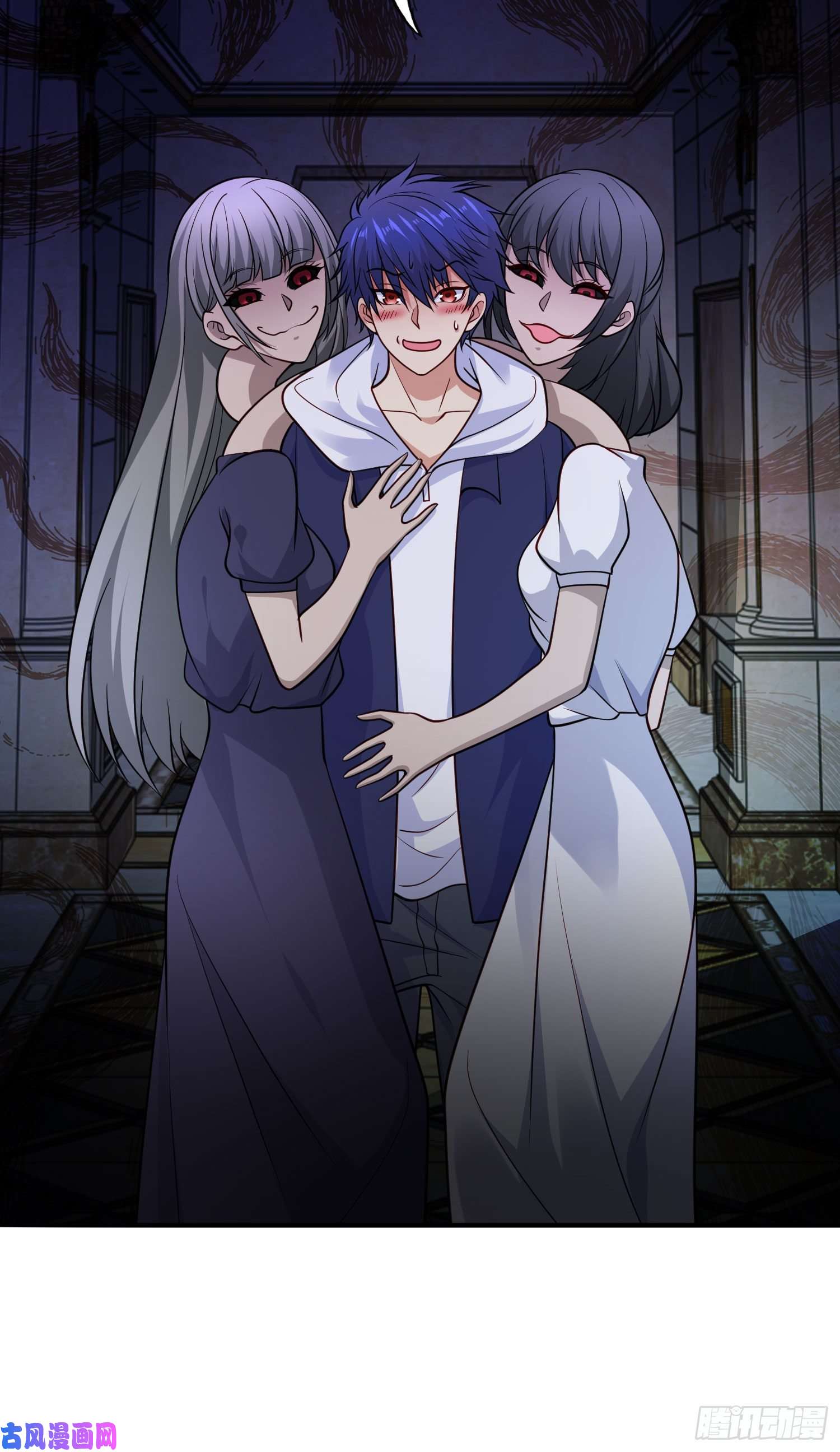 开局强吻裂口女第16话 恶灵姐妹花