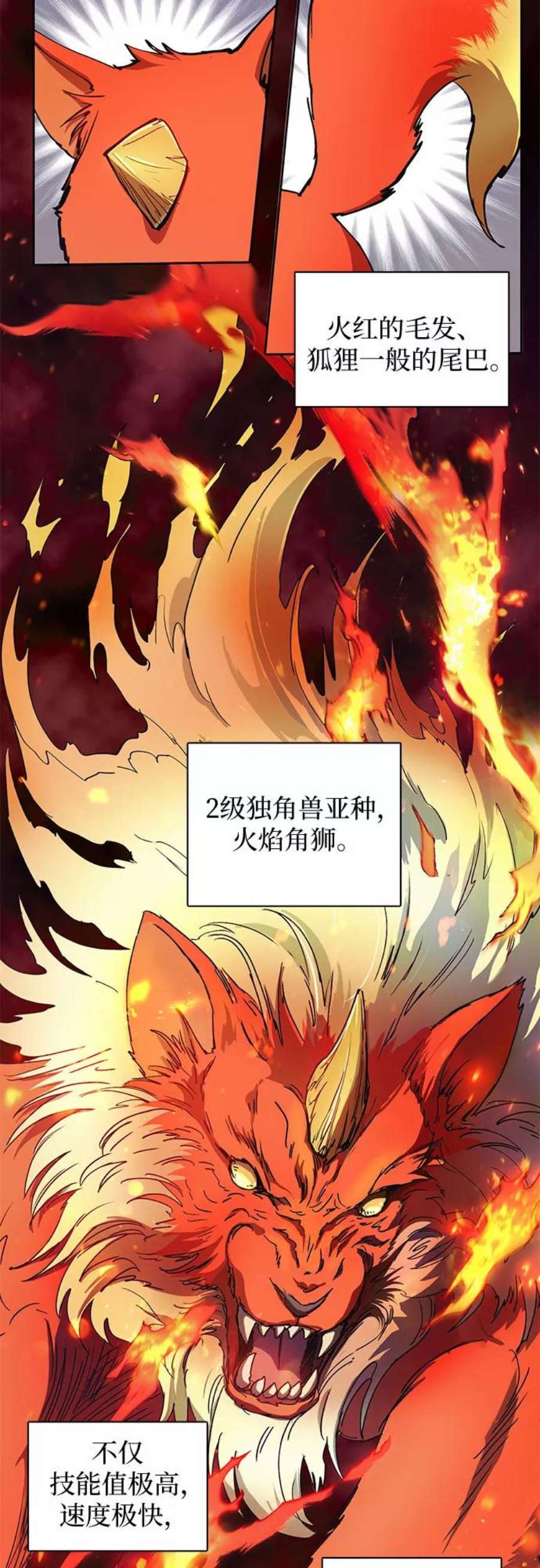 我培养的S级们第21话 火焰角狮1