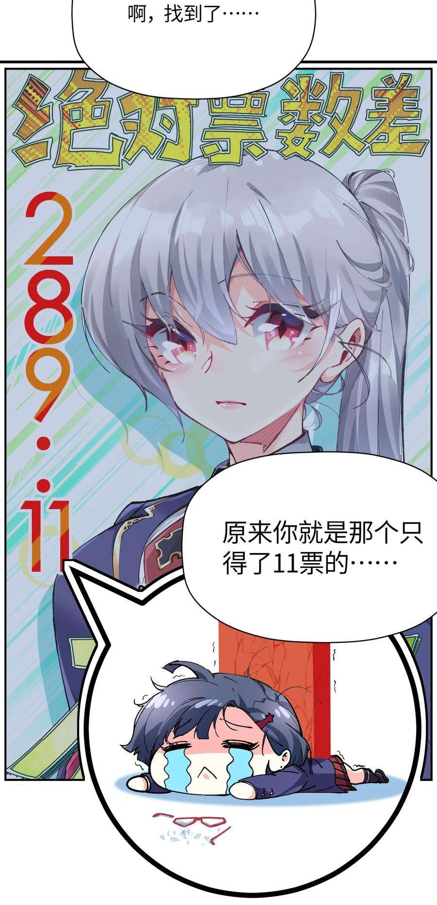 我所连接的少女，誓与她所有的镜像为敌021 今日命犯眼镜？