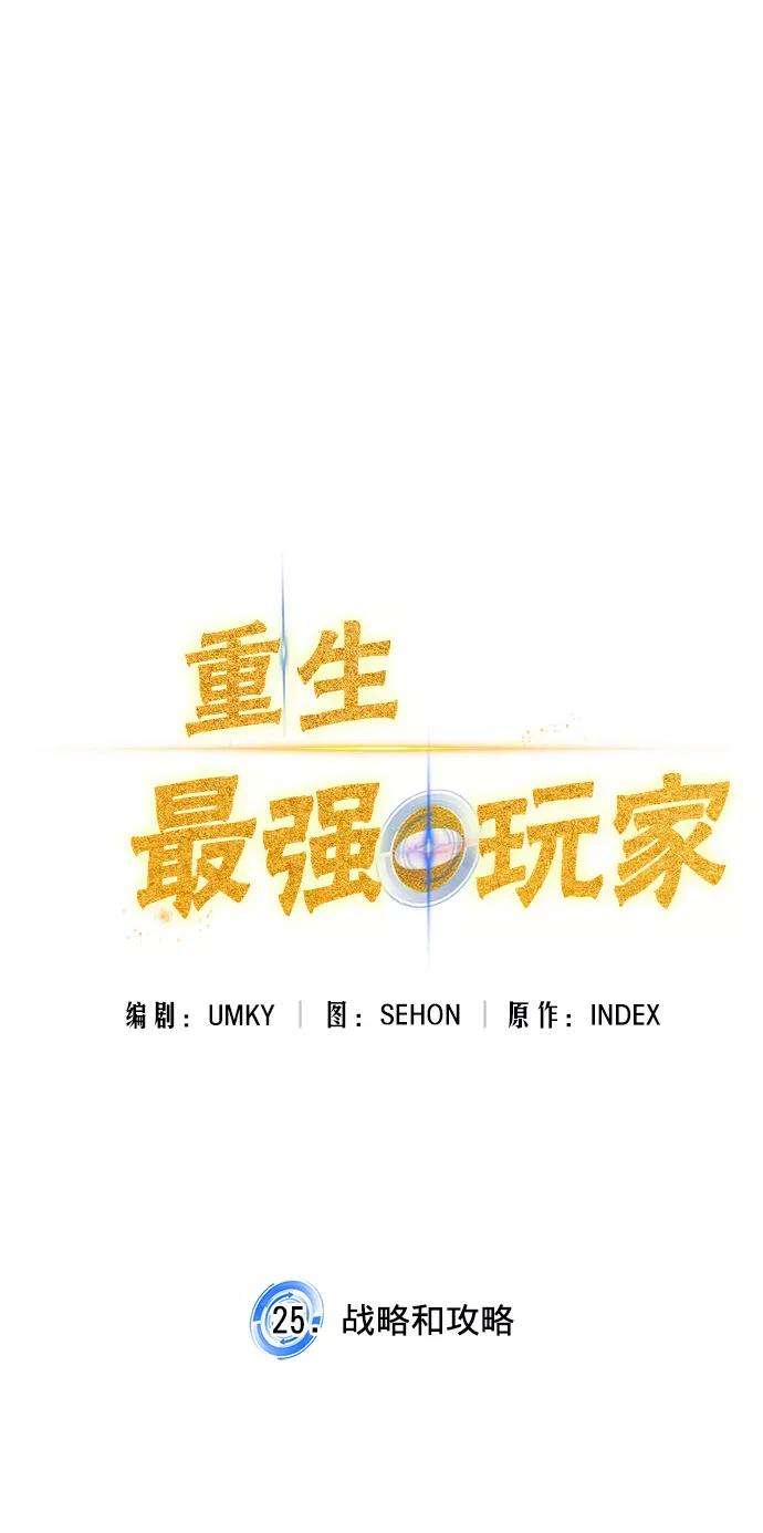 重生最强玩家第25话 战略和攻略