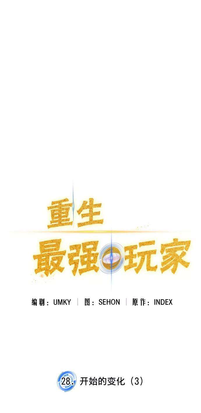 重生最强玩家第28话 开始的变化（3）