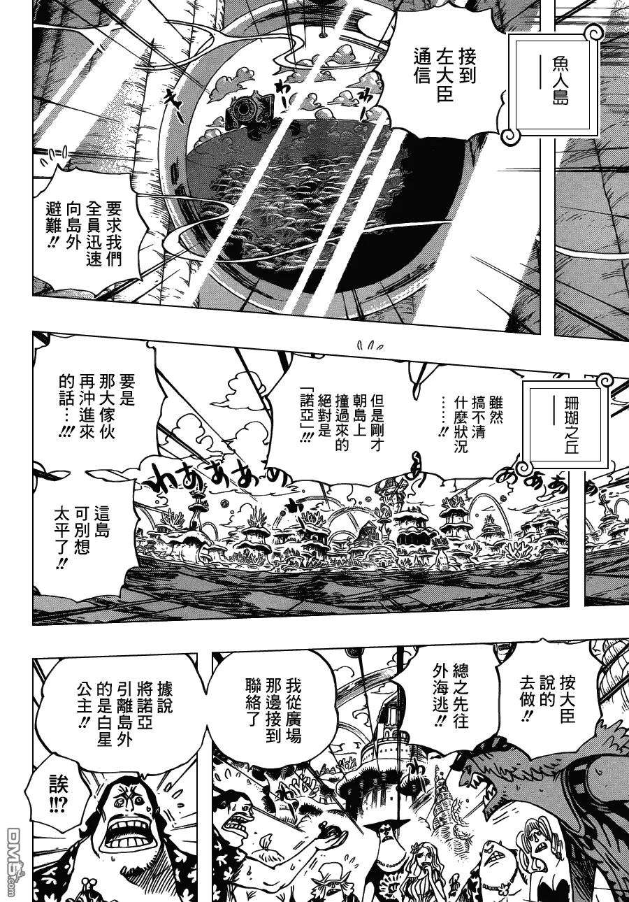 海贼王642话 颜面无存