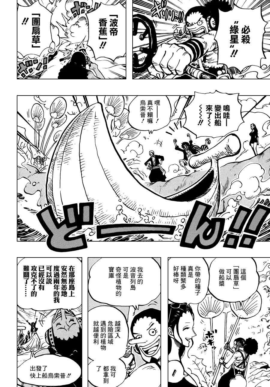 海贼王659话 身躯的遭遇