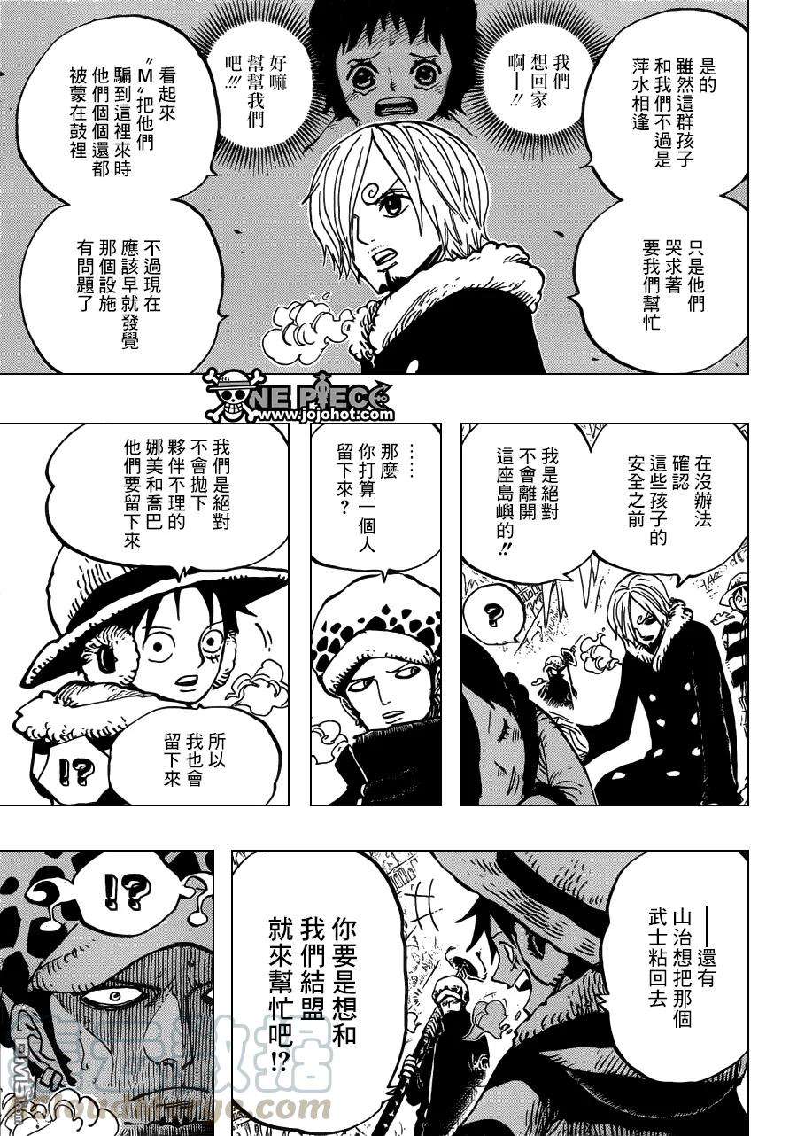 海贼王668话 海贼同盟