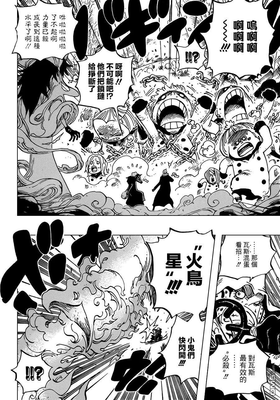 海贼王674话 旁观者们