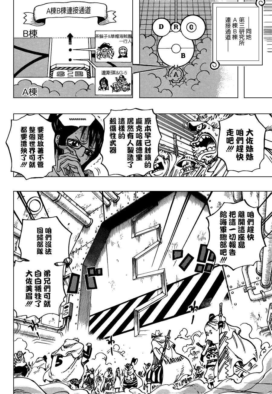海贼王680话 海军G-5基地长[鬼竹维尔戈