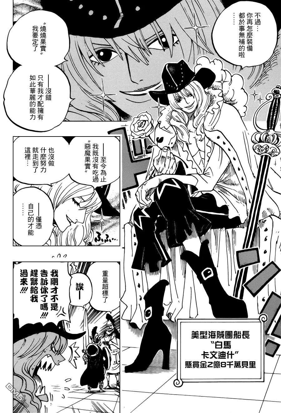 海贼王704话 路西与居鲁士像