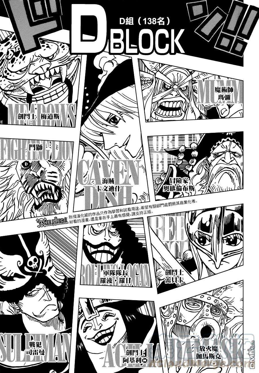 海贼王706话 再不嘲笑你