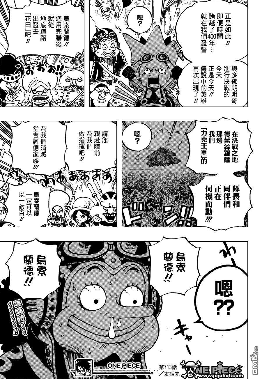 海贼王713话 乌索兰德