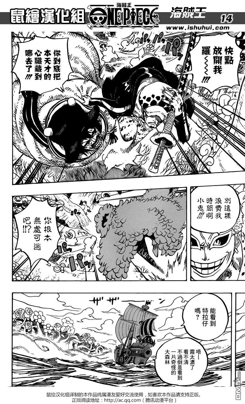 海贼王723话 变更作战