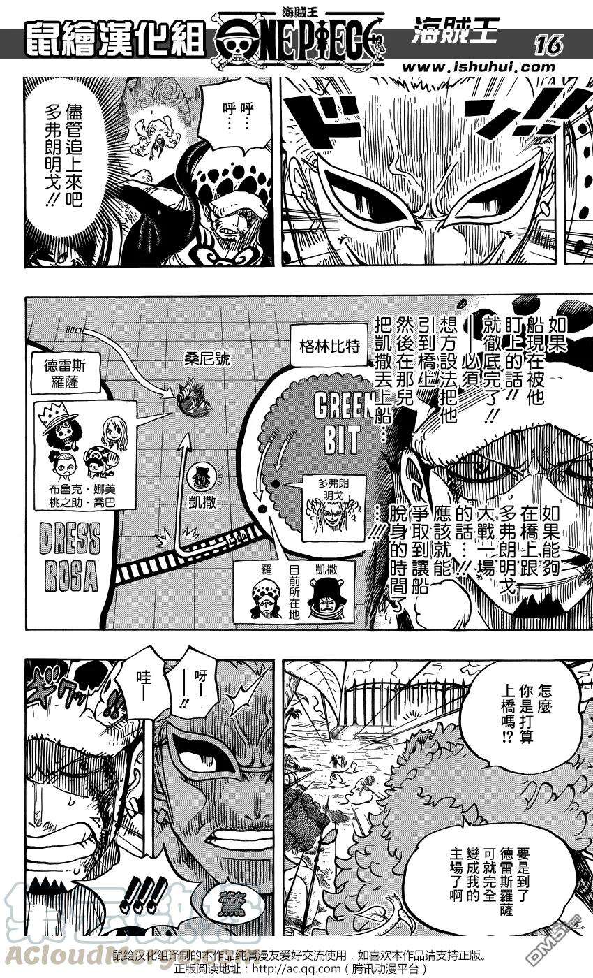 海贼王723话 变更作战