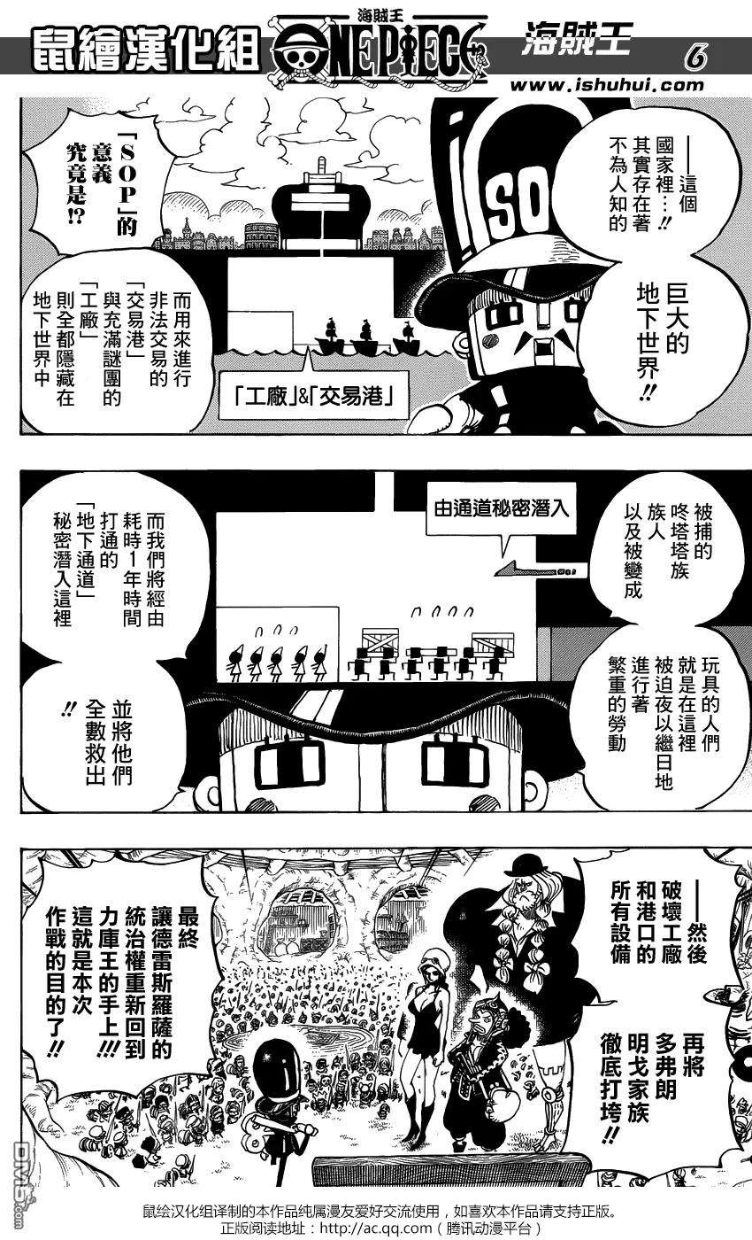 海贼王731话 德雷斯罗萨SOP作战