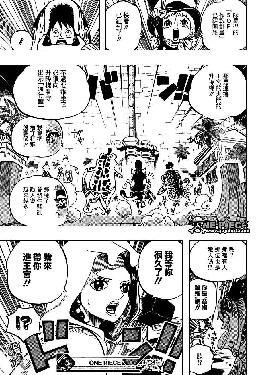 海贼王734话 隆美尔的旋风