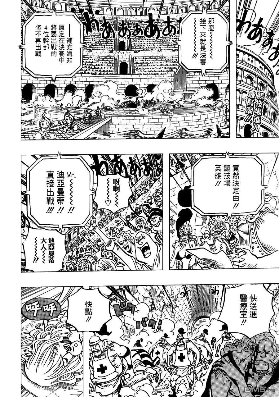 海贼王735话 藤虎的心思