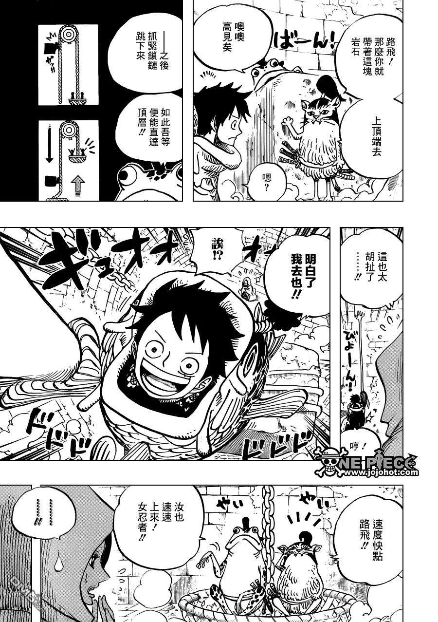 海贼王735话 藤虎的心思