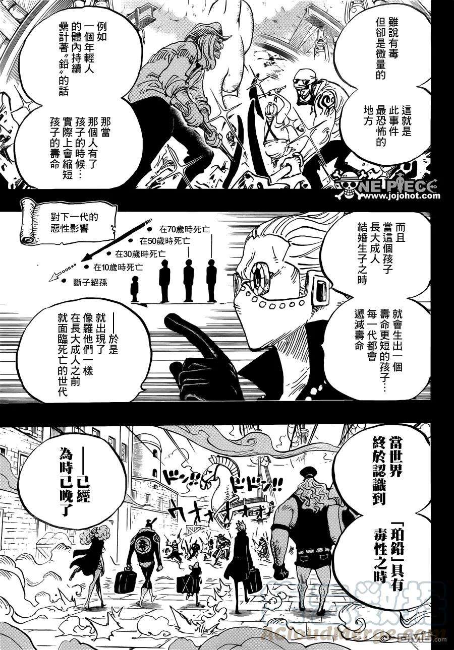 海贼王762话 白镇