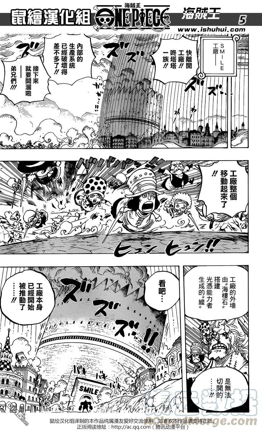 海贼王785话 哪怕跑断这双腿