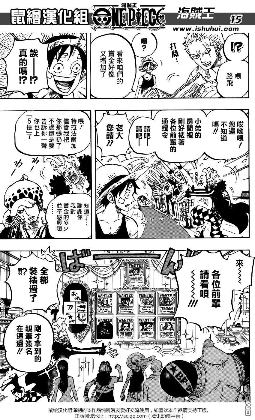 海贼王801话 开幕宣言