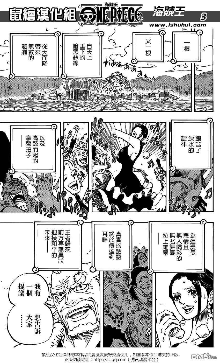 海贼王801话 开幕宣言