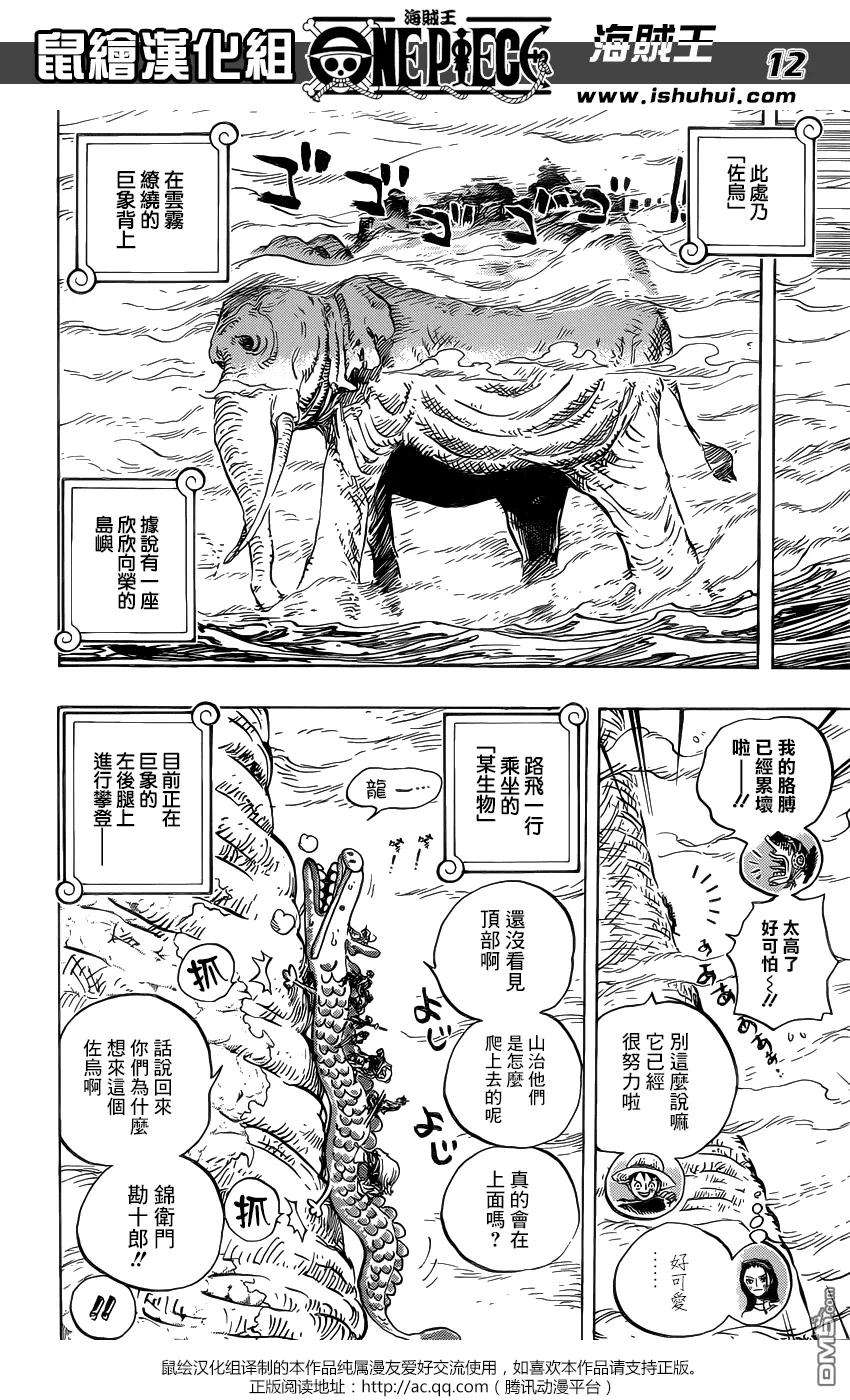 海贼王803话 登象