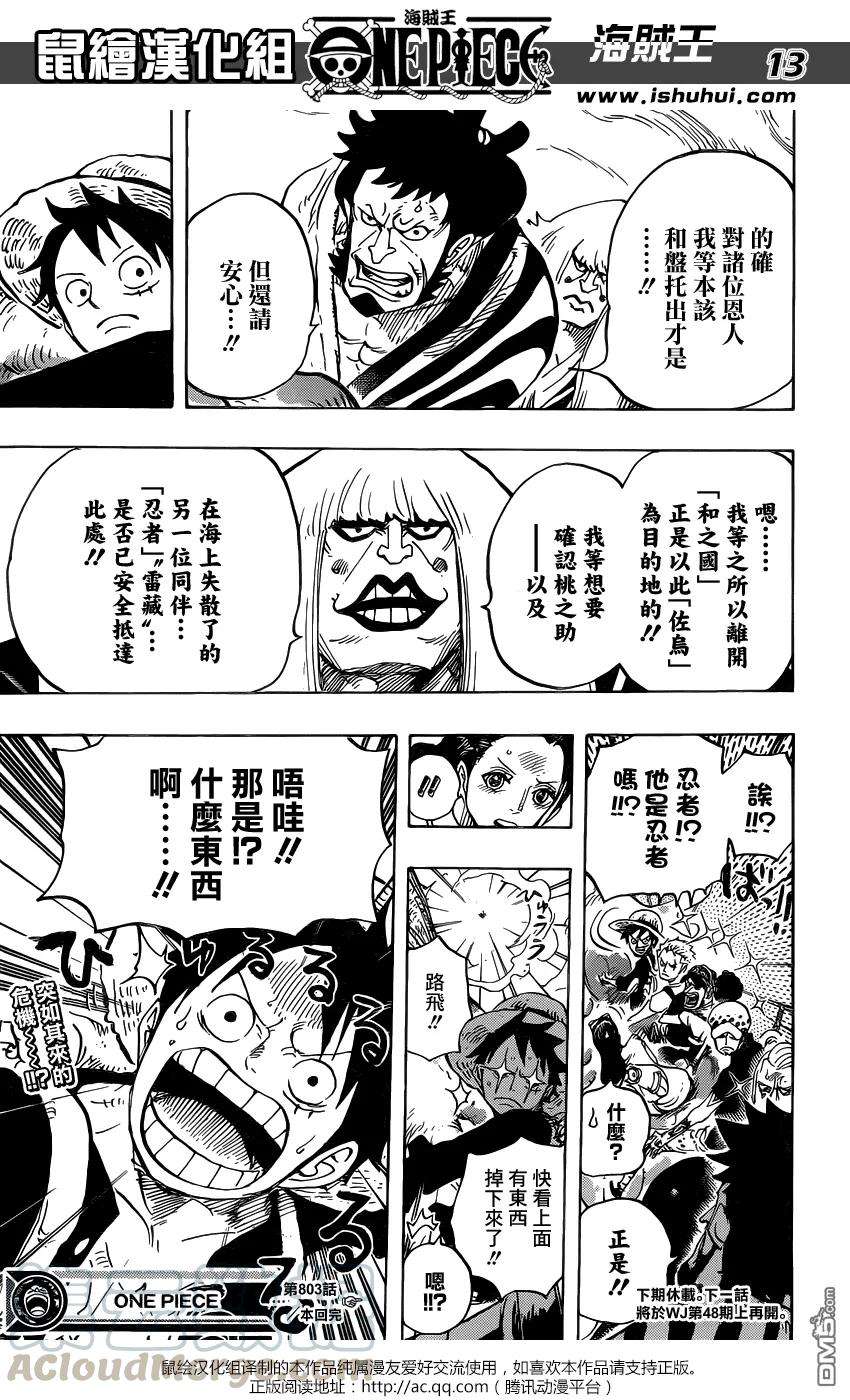 海贼王803话 登象