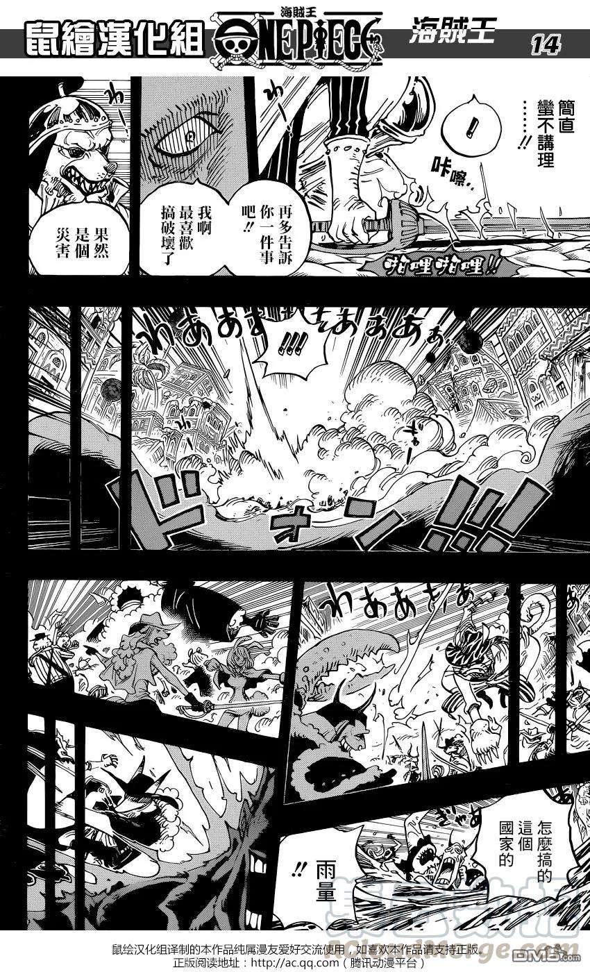 海贼王809话 猫蝮蛇掌柜