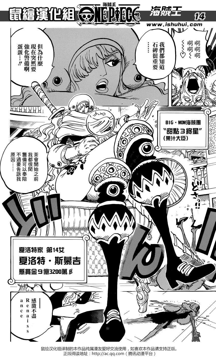 海贼王846话 蛋蛋的警备