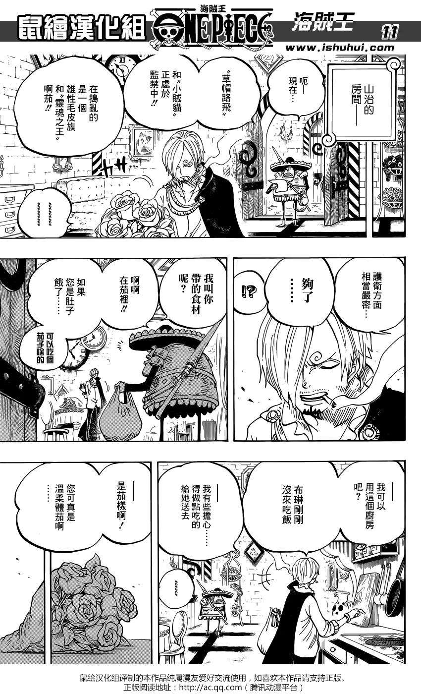 海贼王849话 镜之国里的乔老大