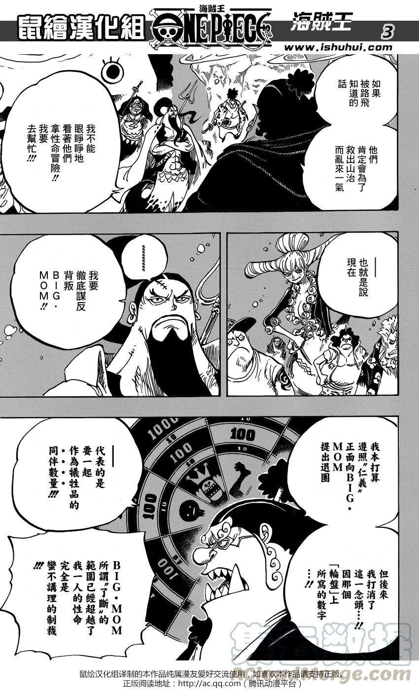 海贼王860话 10：00开宴