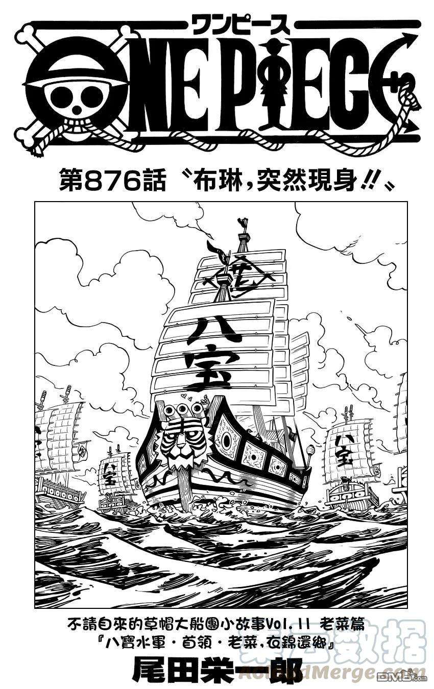 海贼王876话 布琳，突然出现！！