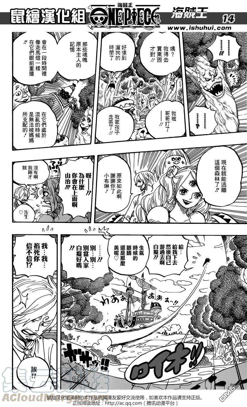 海贼王876话 布琳，突然出现！！