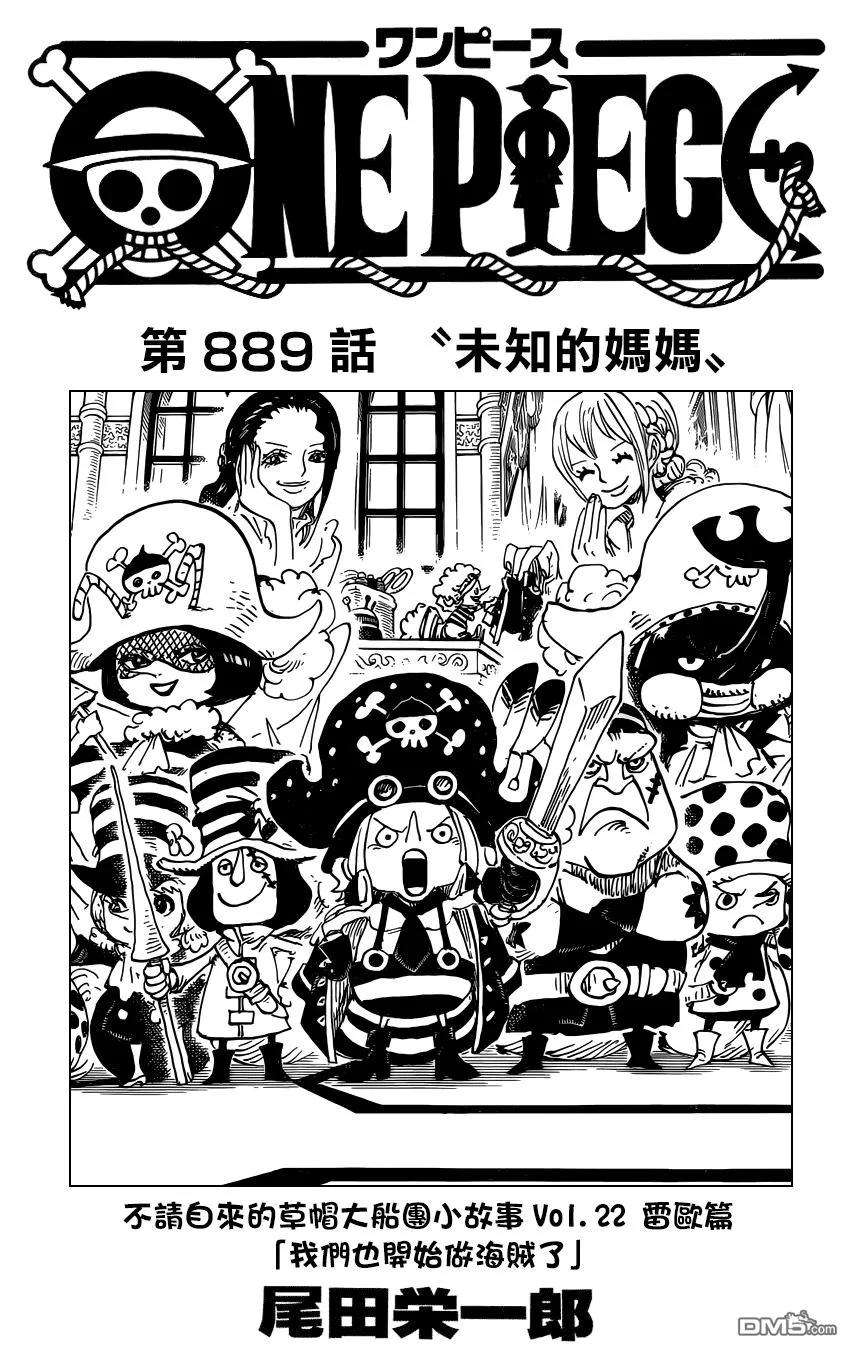 海贼王889话 未知的妈妈