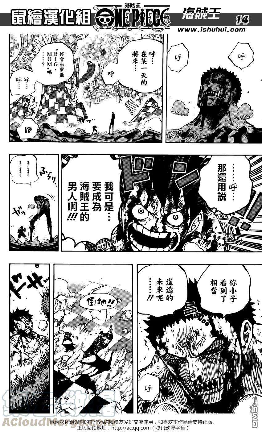 海贼王896话 最后的心愿