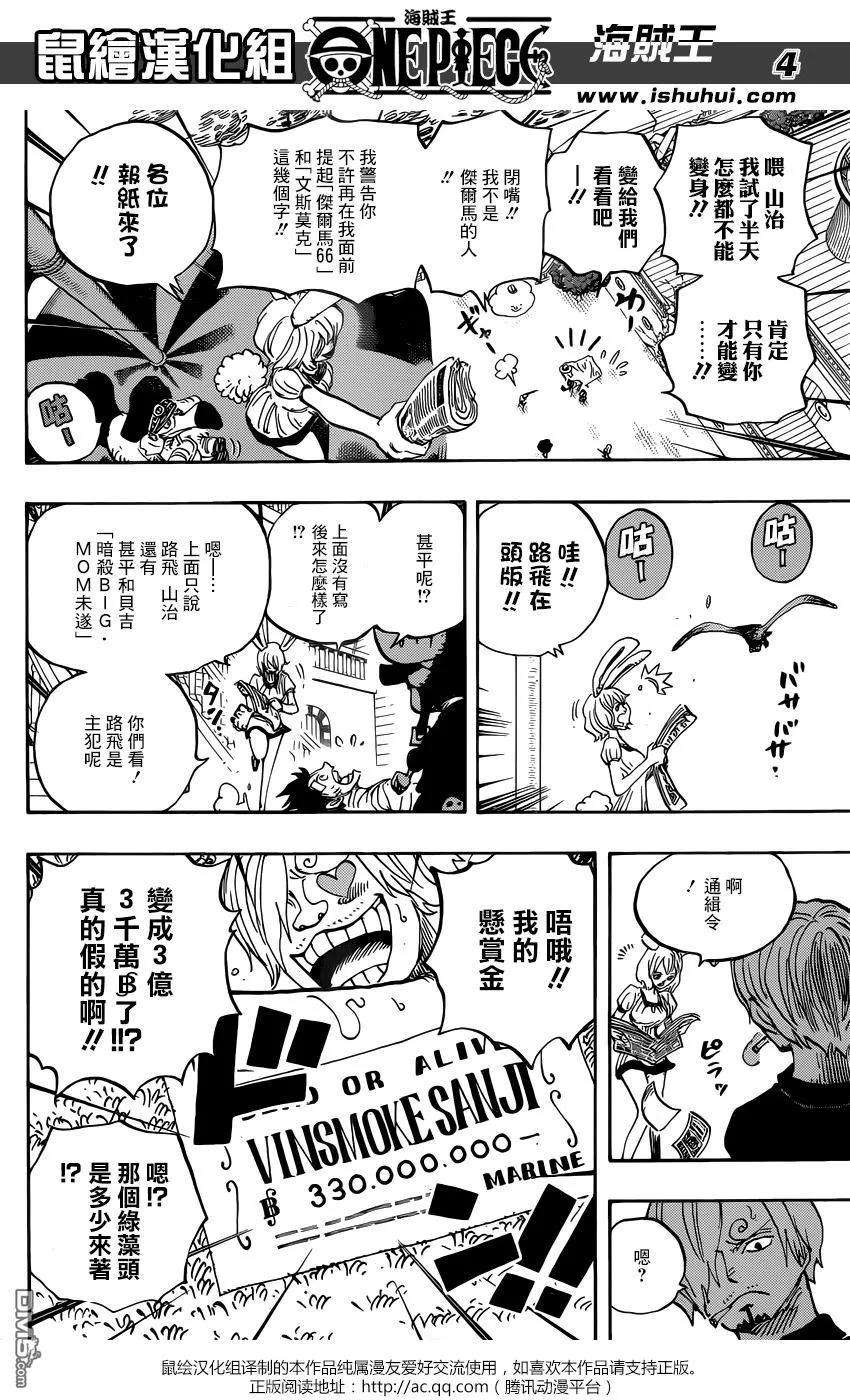 海贼王903话 第五位皇帝