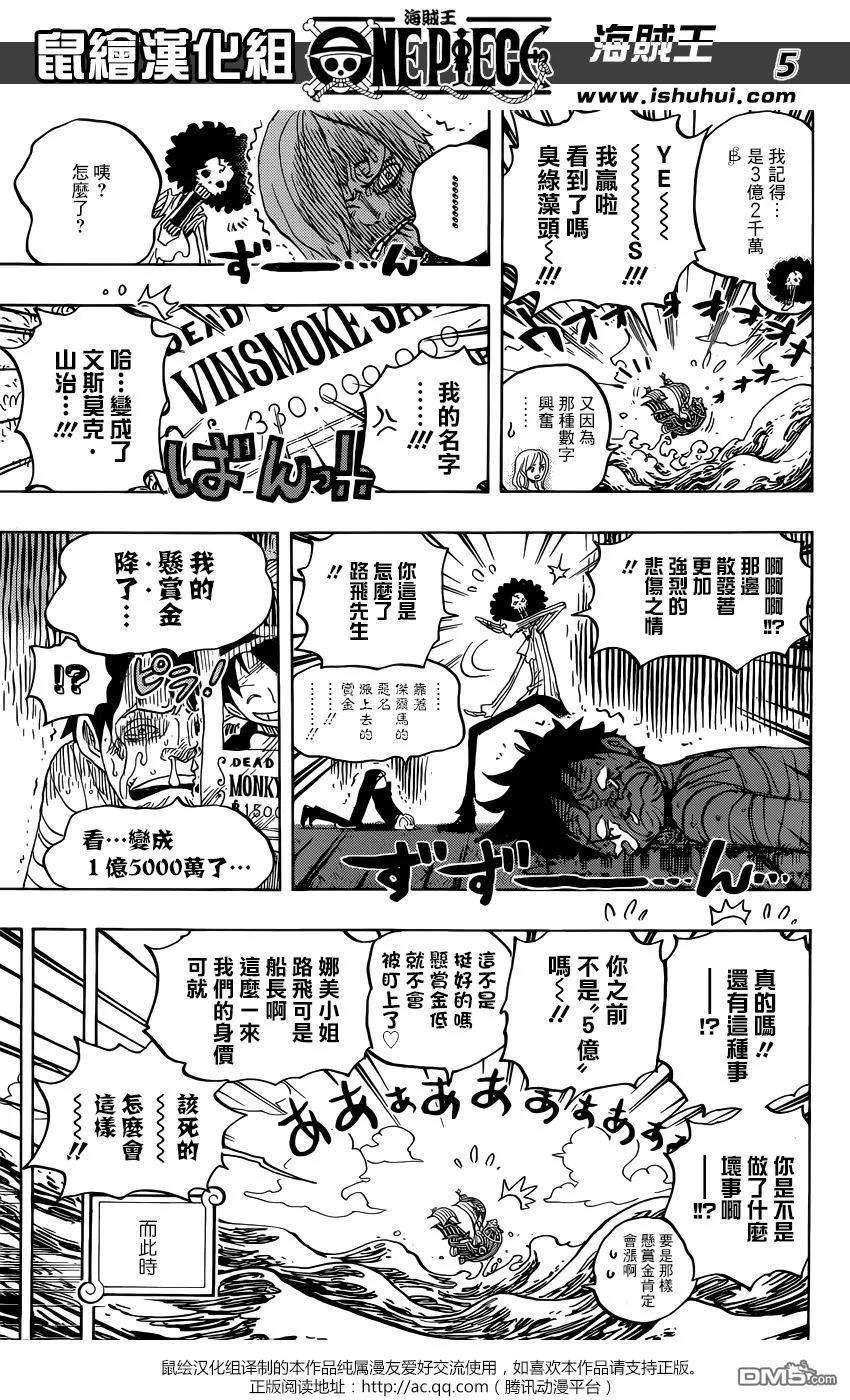 海贼王903话 第五位皇帝