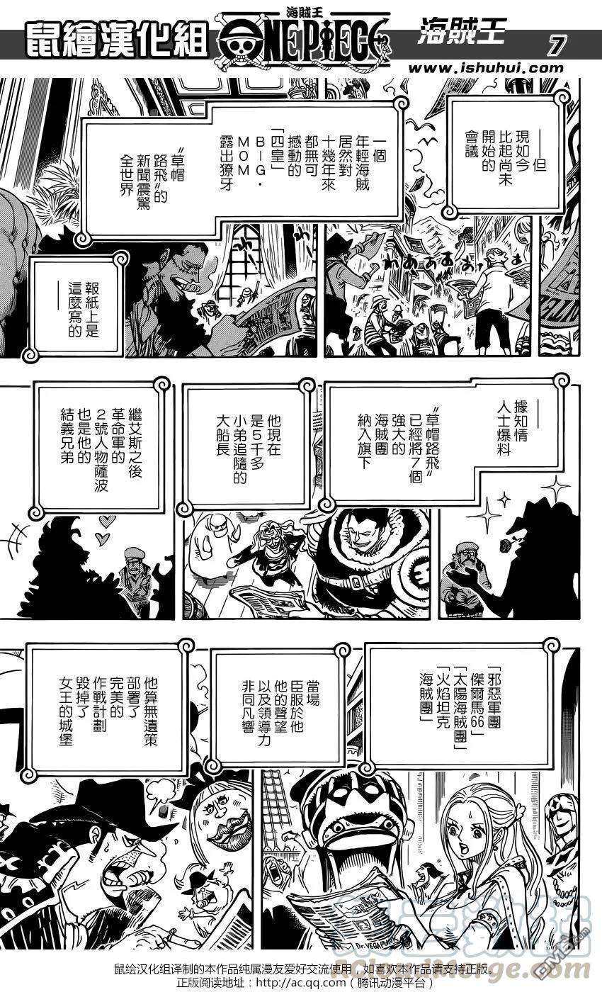 海贼王903话 第五位皇帝