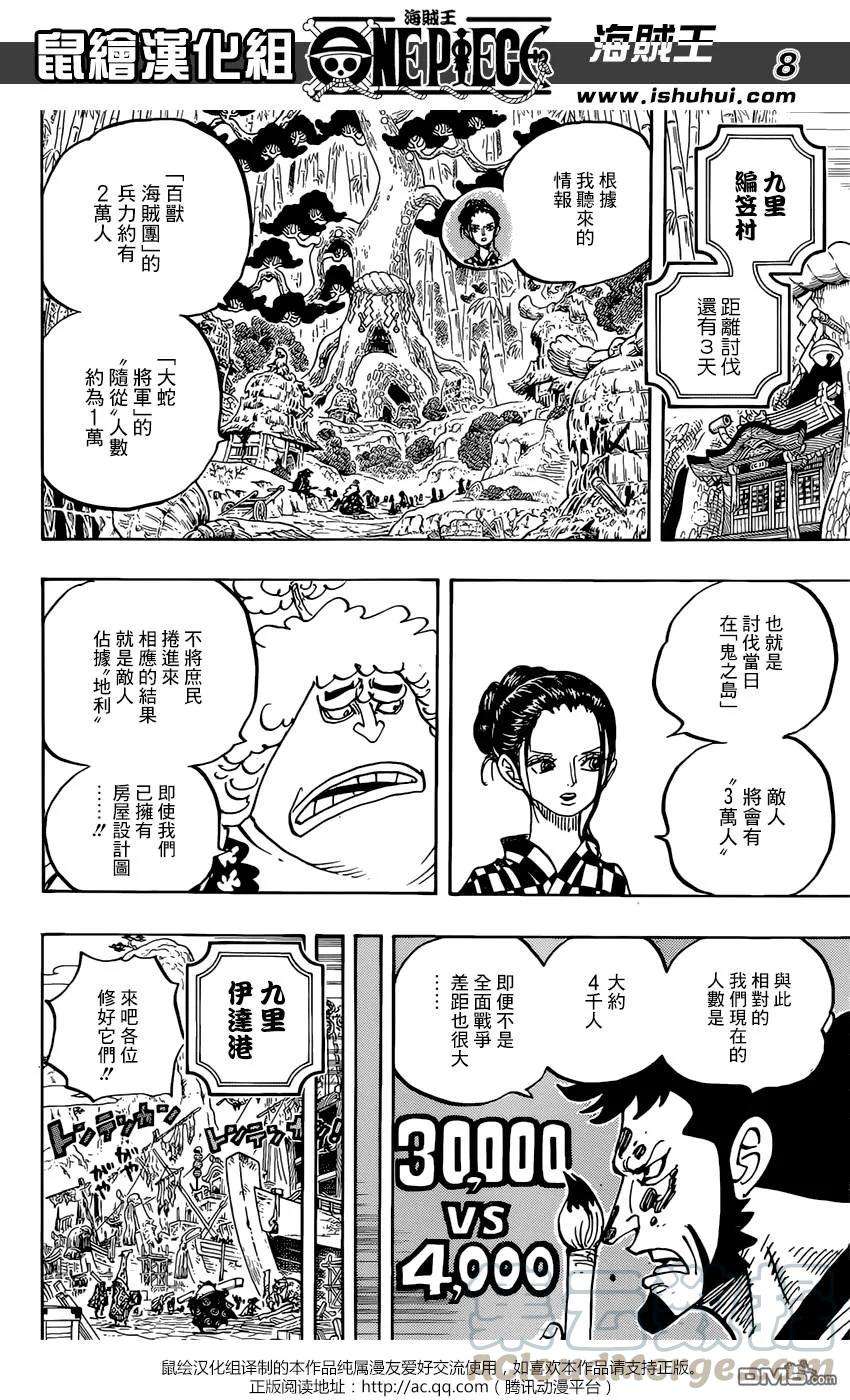 海贼王955话 閻魔