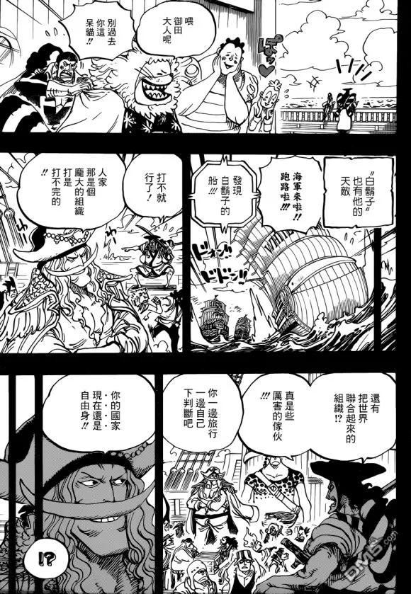 海贼王965话 黑炭家的阴谋
