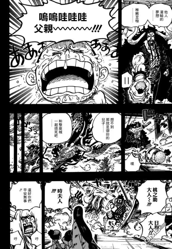 海贼王973话 光月一族