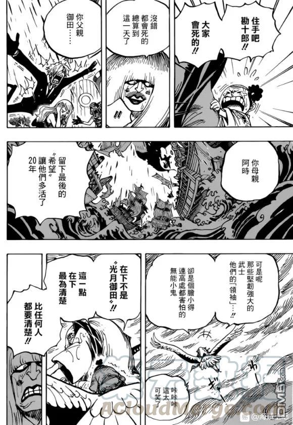 海贼王976话 请指教!!!