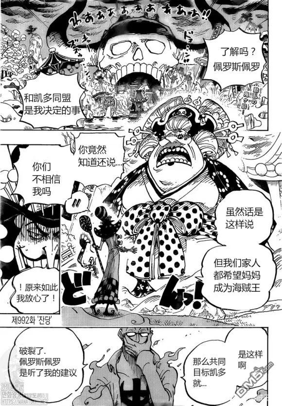 海贼王992话 残党