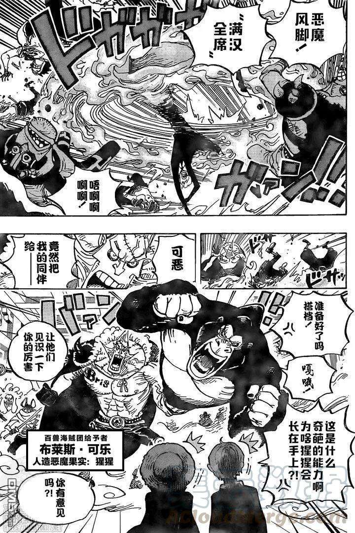 海贼王993话 和之国的梦