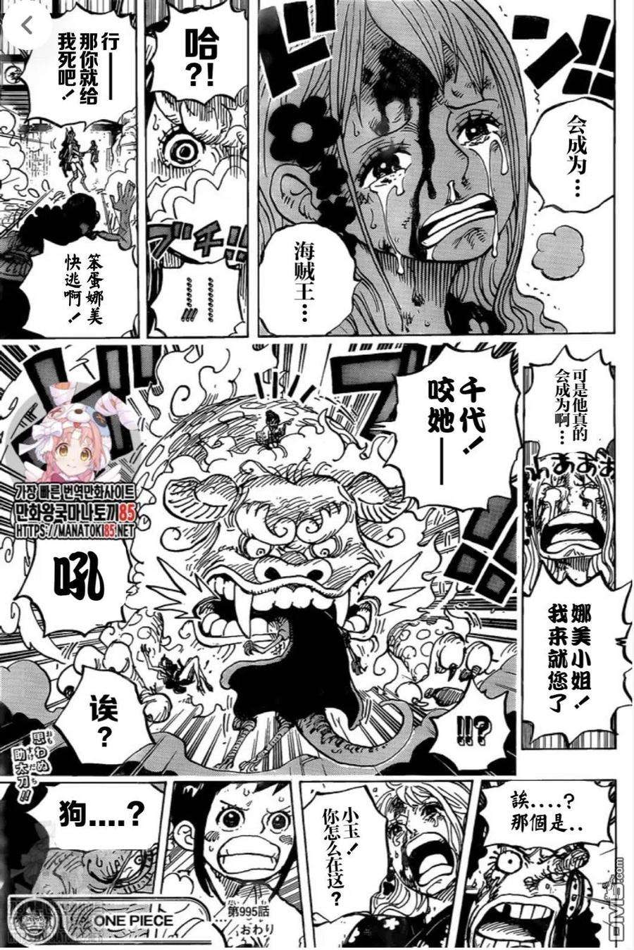 海贼王995话 女忍的誓言