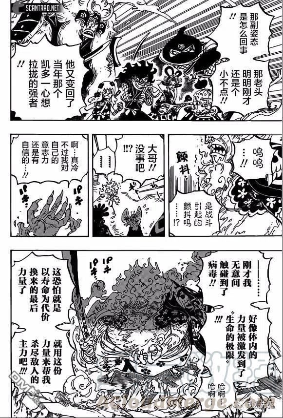 海贼王1006话 侠客“花之豹五郎”