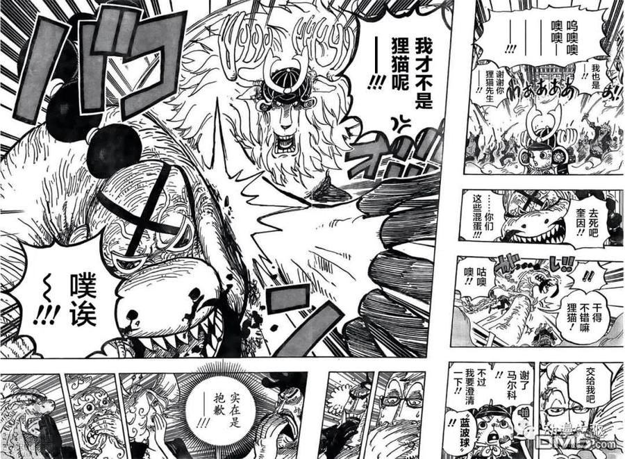 海贼王1007话 狸猫先生